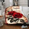 Red Rose Home Blankets Comfortable Soft Lightweight Multiseasonal Blanket For Picnics Sofas Offices Beds Living Rooms Perfect Gift For Friends'
