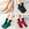 Утолщенные Термоноски Зимние Теплые Бесшовные С Плюшем Носки для Пола Спящих Домашние для Помещения