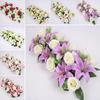 Rose 18Pcs/Set Artificial DIY Flowers Garden Wedding Arrangement Home Decor Adornment