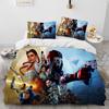A-Apex Legends Game Gamer Cartoon Comforter Постельный комплект, пододеяльник, постельный комплект, пододеяльник, наволочка, комплект постельного белья размера «king-size»