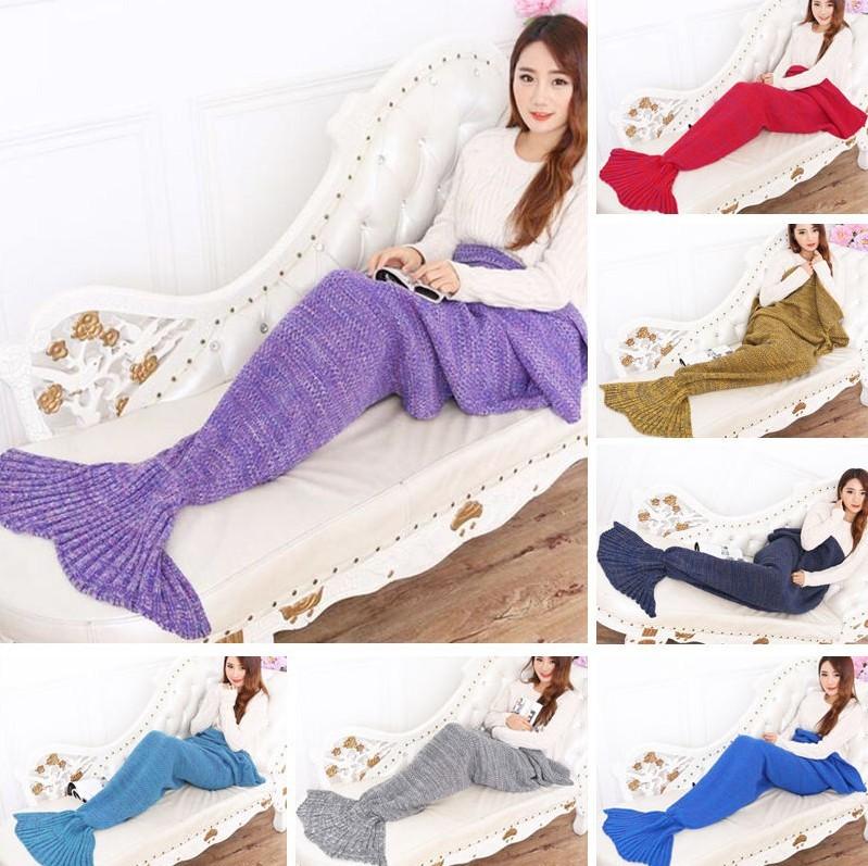 Mermaid Blanket With Unique Pattern For Home And Gift Giving