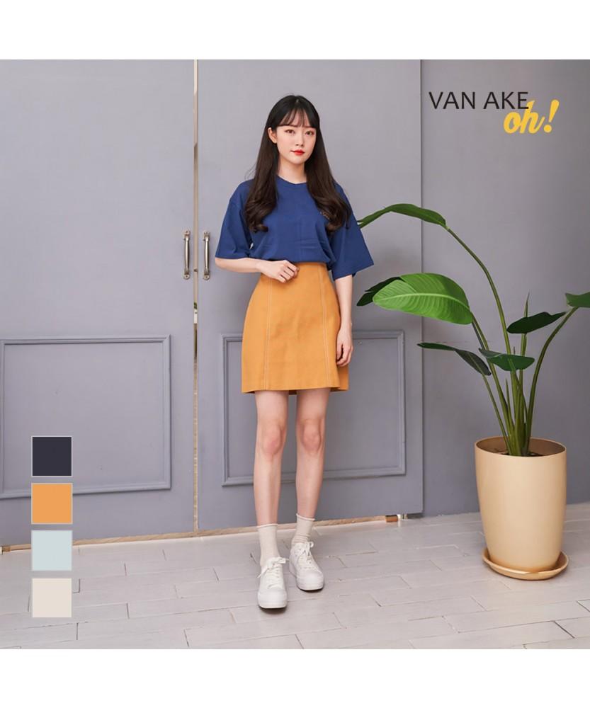 Юбка VANAKE со стежками_Oa94Skme02Z
