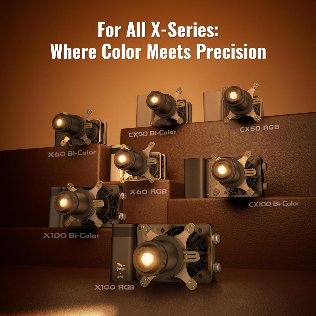 ZHIYUN ZY Spotlight Snoot Фотографический оптический снут с креплением Bowens для G60/X60/X60RGB/X100/X100RGB/CX50/CX50RGB/CX100
