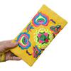 Women Ethnic Handmade Embroidered Wristlet Clutch Bag Zipper Purse Long Wallet