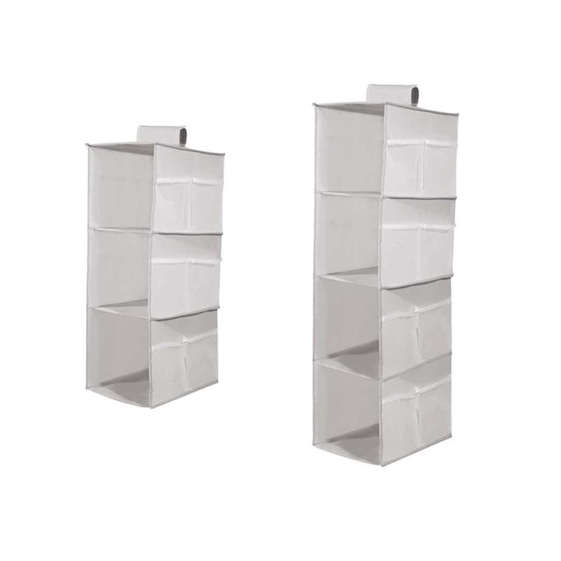 Multi-Layer Oxford Cloth Hanging Wardrobe Organizer for Bras and More