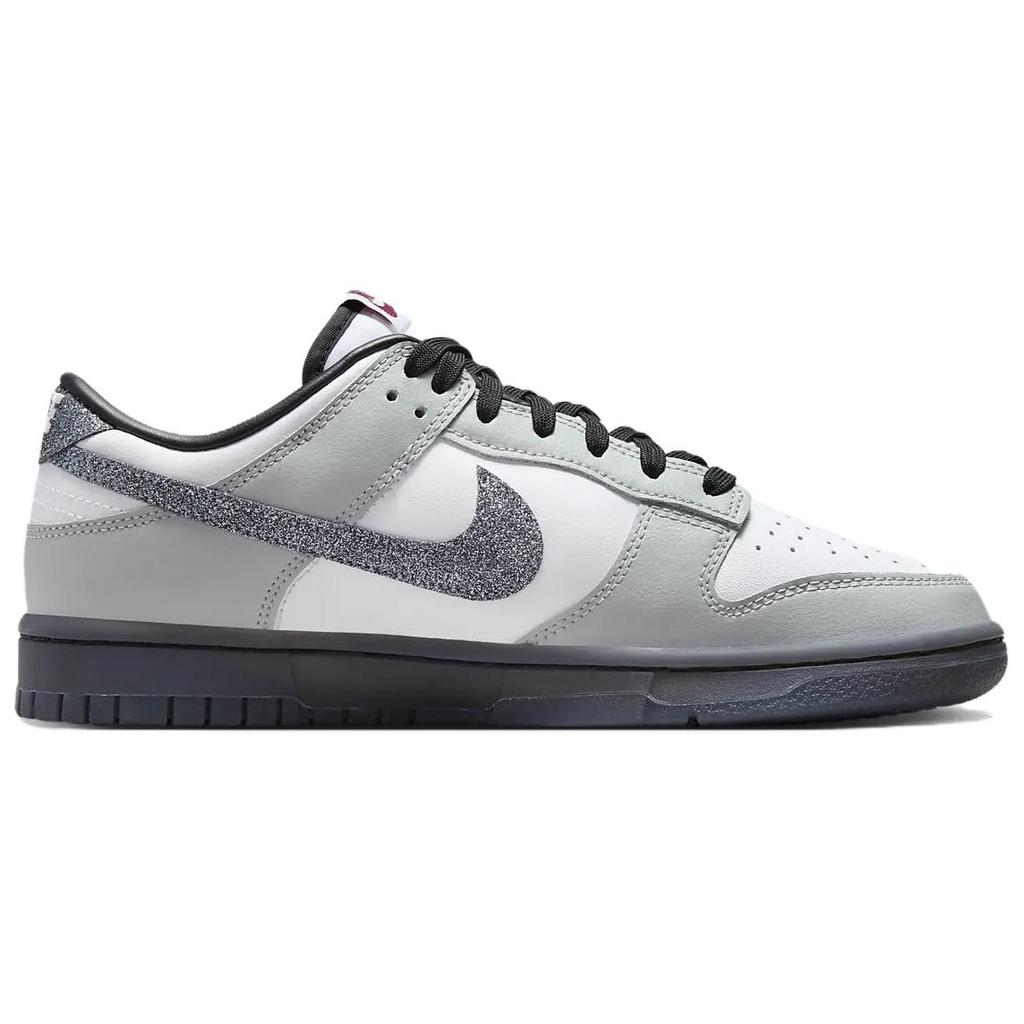 Nike Dunk Low Lx Блестящий Swoosh Белый Светло-Дымчато-Серый Женский HQ3462-191