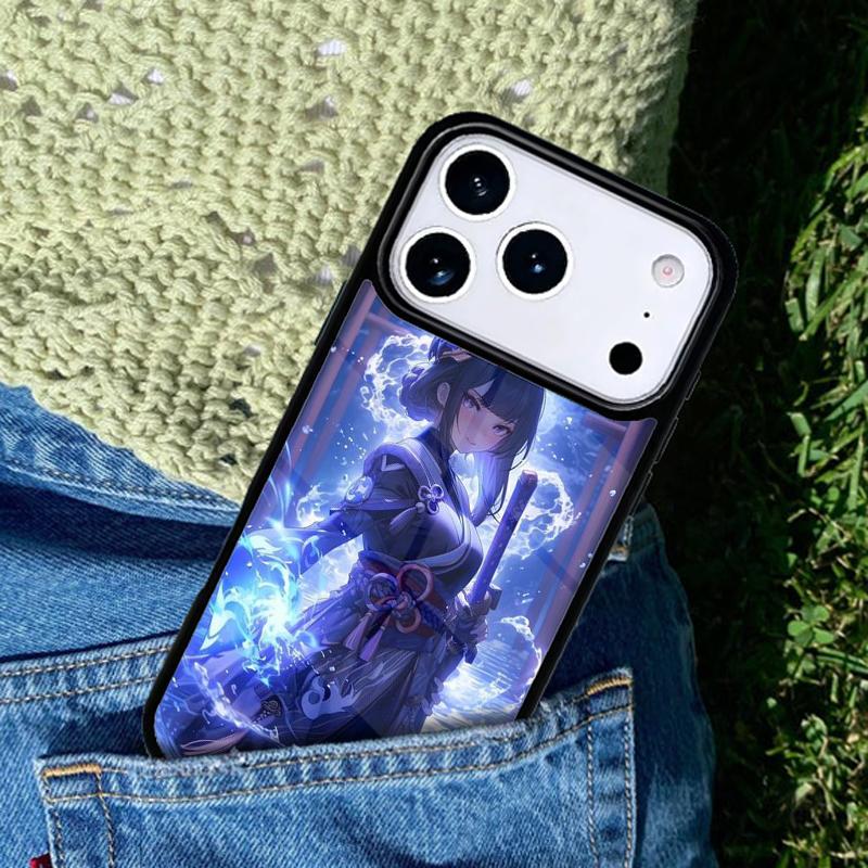 Raiden Shogun Baal Phone Case For iPhone 17 AIR 16 Pro Max 15 14 Pro 11 12 13 Shockproof Silicone Cover