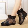 Модные зимние нескользящие теплые зимние ботинки 2024 года с мягкой подошвой, утолщенные плоские хлопковые туфли на платформе, повседневные ботинки женские туфли-теннис