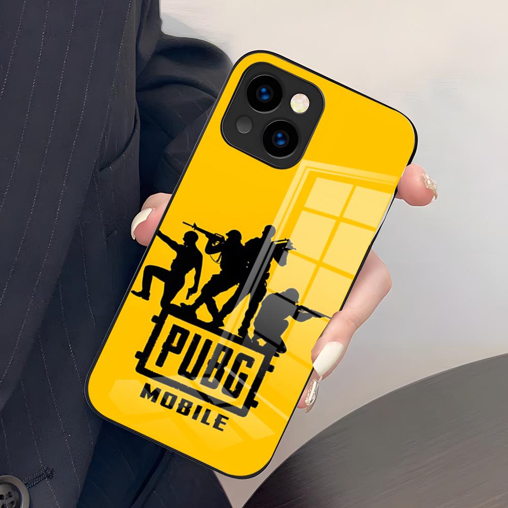 Чехол для телефона PUBG Winner Chicken Dinner Для IPhone 17 Pro Max 15 Pro 16 14 Plus 12 13 Mini 11 Pro Ударопрочный Стеклянный Чехол