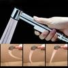 Bathroom Toilet Handheld Chrome ABS Bidet Sprayer Cleaning Shower Head Nozzle