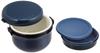 Pearl Metal Insulated Bento Box, Stainless Steel Bowl, Lunch Jar, Size 540, with Bag, Navy, "My Meal" (HB-2695)