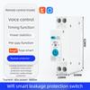 Smart WIFI DIN Smart Switch 1P40A With Metering For Tuya Remote Control Home Circuit Breaker With Metering Breaker Security Protect TuyaAPP