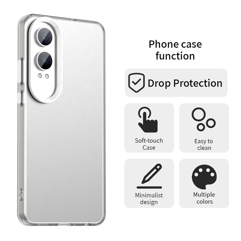 Матовый чехол для OnePlus Nord CE4 Lite 5G Чехол OnePlus Nord CE4 Lite Fundas Coque Матовый Полупрозрачный ПК Задняя крышка Бампер для телефона