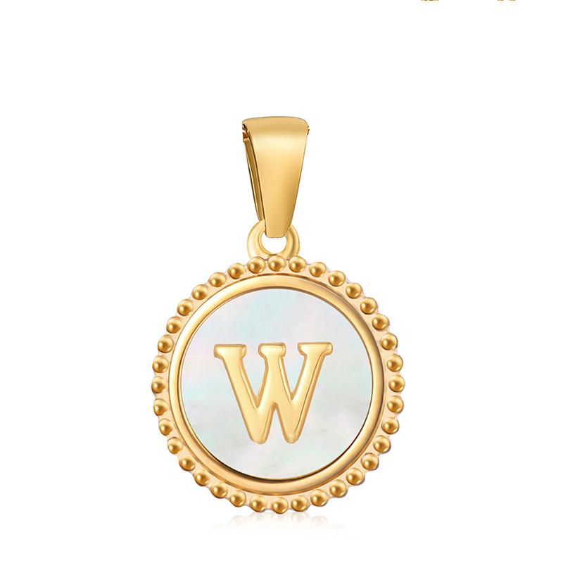 New 18K stainless steel pendant trend necklace niche design classic hot-selling explosion