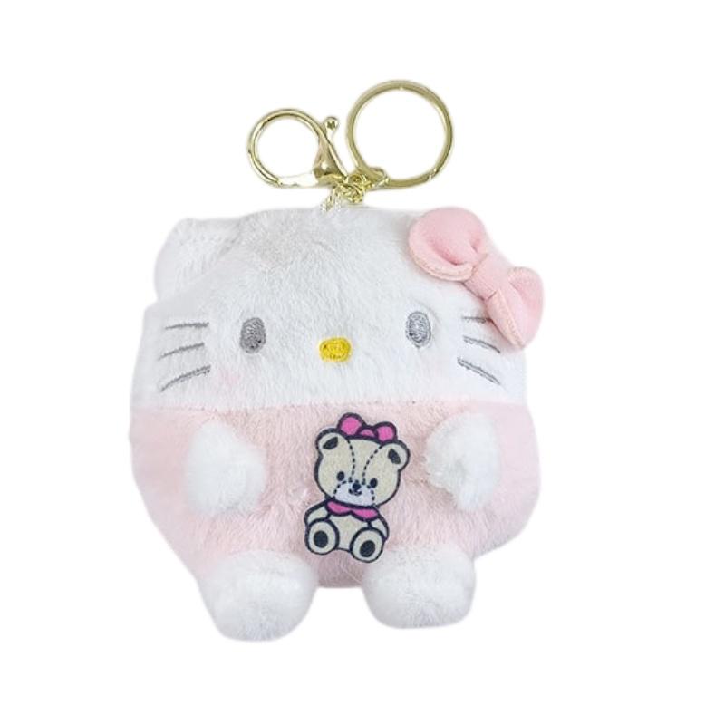 Милый плюшевый кошелек для монет в виде собачки Куруми Пача, держатель для наушников, брелок, кулон для куклы