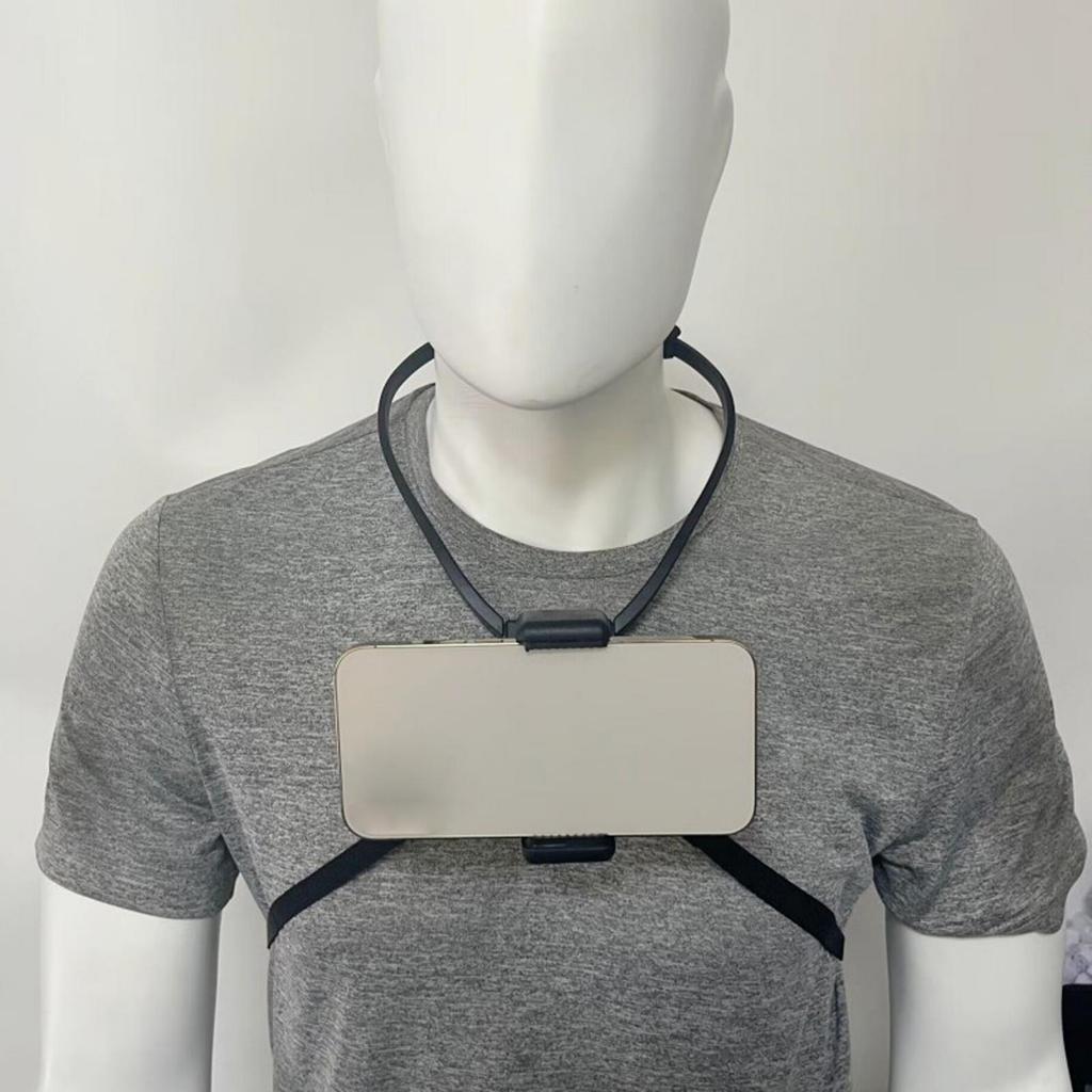 Держатель для селфи на шею, регулируемое крепление для экшн-камеры, аксессуары для видеозаписи, ожерелье для езды на велосипеде