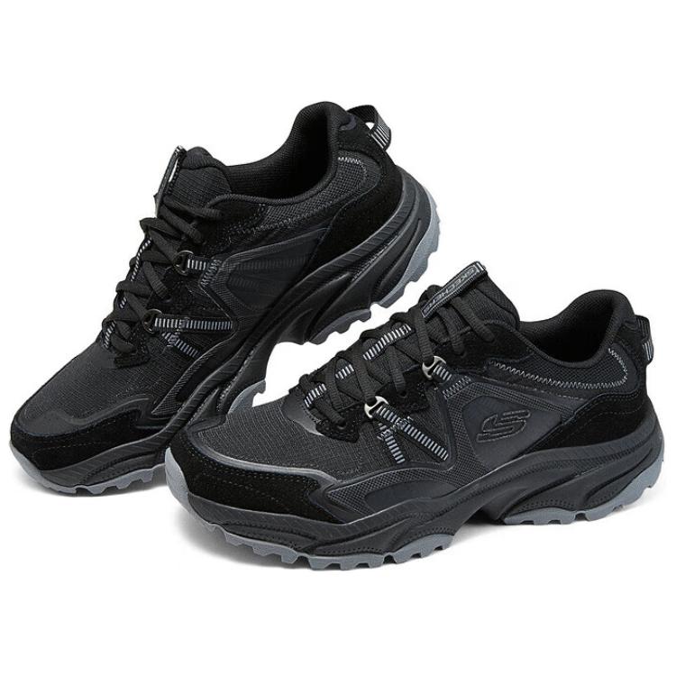 Skechers VIGOR AT Мужские Черные Низкие Повседневные Кроссовки Удобные Легкие 237743-BBK