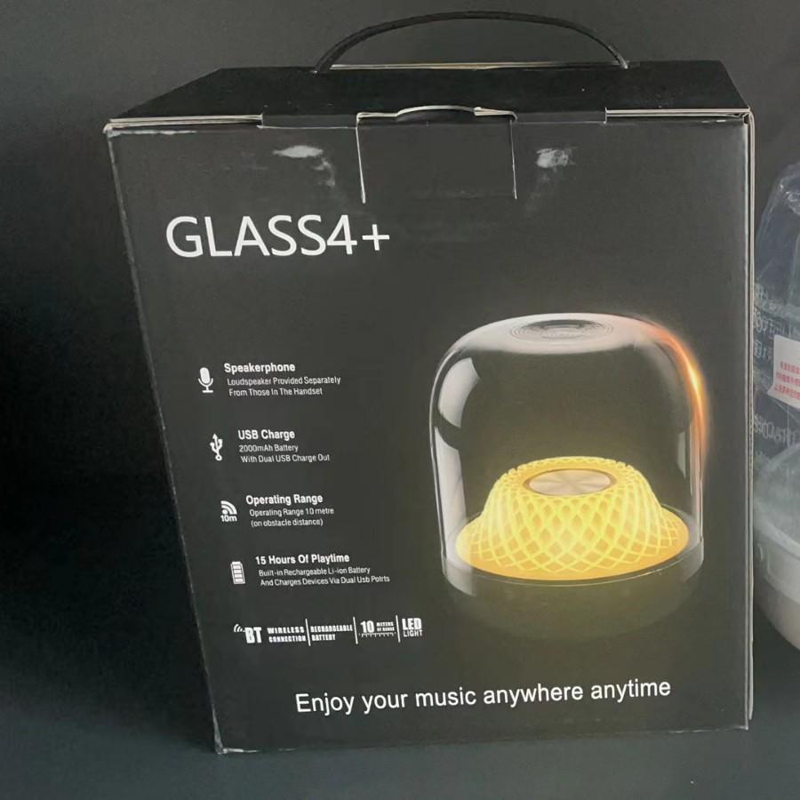 Беспроводная Bluetooth-колонка Liuli 4-го поколения с функцией Intelligent Voice, сабвуфер Harman Kardon, серия TWS, прозрачный звук