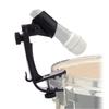 Dreld Drum Mic Clamp Adjustable 2 Pack Black DC-2B