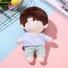 20cm DIY Dress Up Small Pants Mini Shirt Plush Doll's Clothes Doll Outfit
