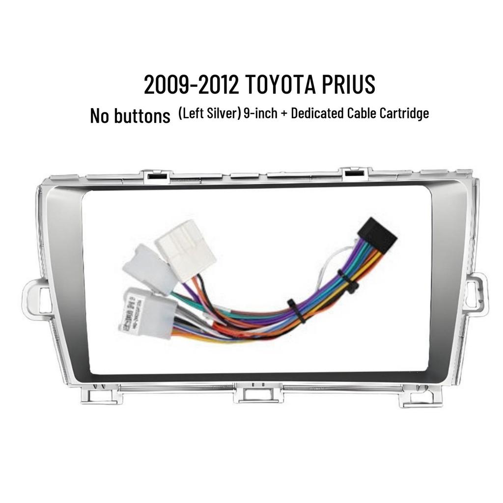 9-Inch Screen Navigation Console Frame for 2009-2012 Toyota Prius Models