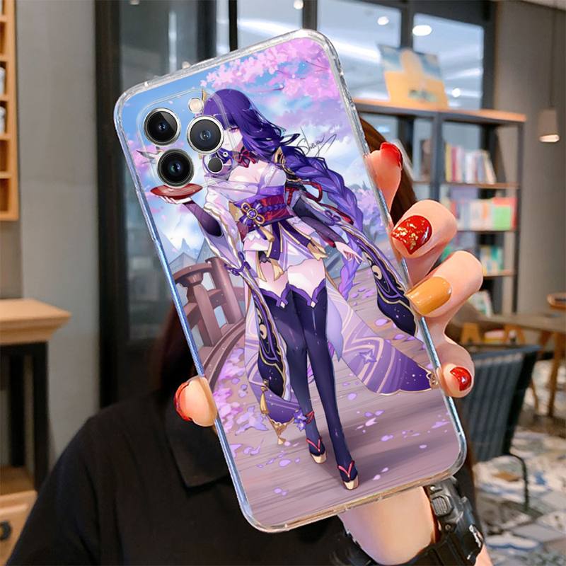 Чехол для телефона Adventure Games Genshin Impact для iPhone 14 13 12 11 Pro Max XS X XR SE 2020 6 7 8 Plus Mini прозрачный