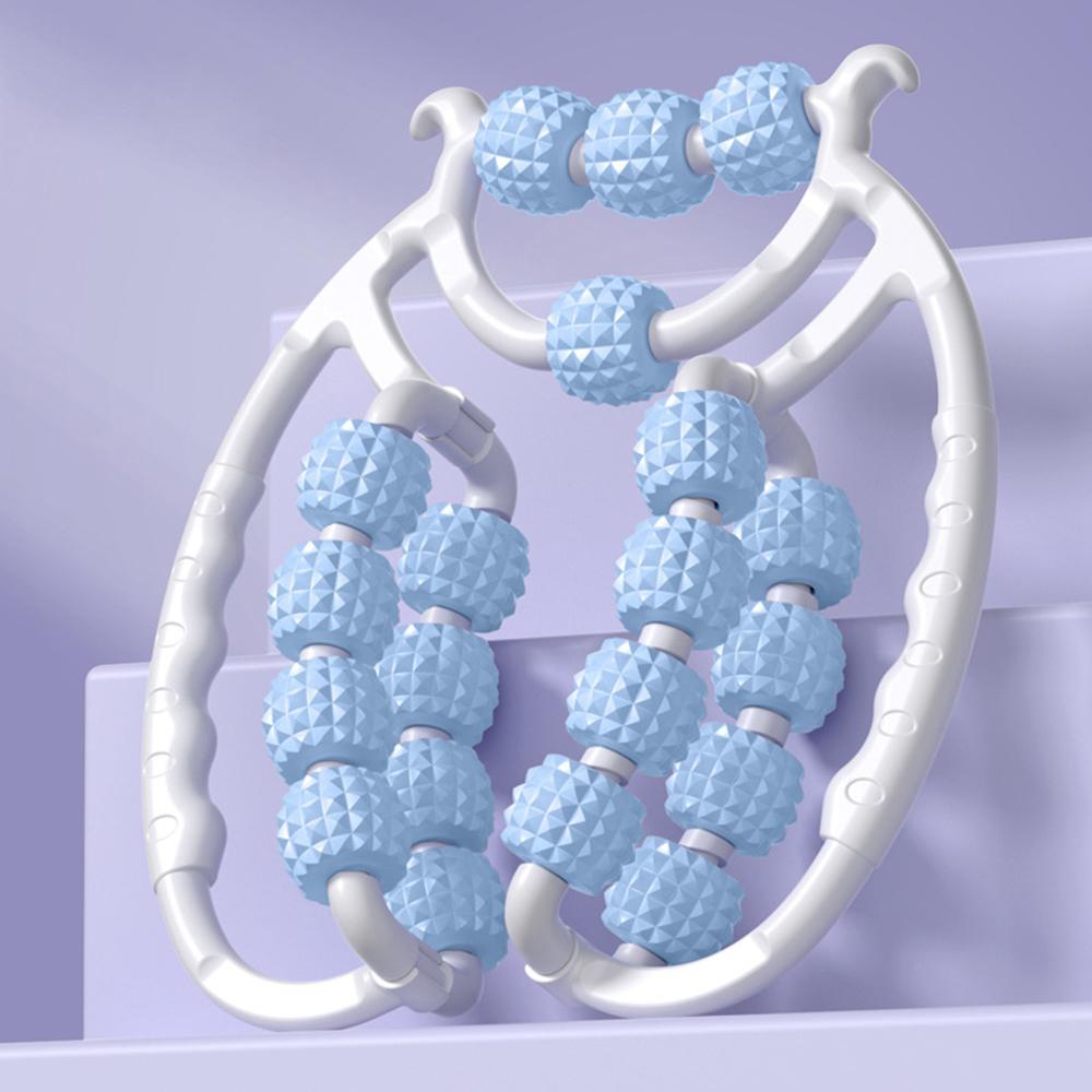 20-роликовый массажер для ног для похудения и расслабления, массажер для бедер и икр с воздушной компрессией и разминанием для облегчения мышечной боли, для домашнего использования