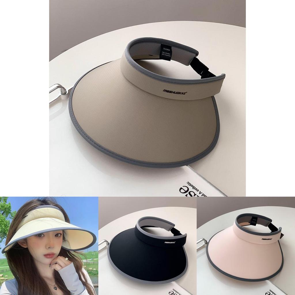 Двухслойная солнцезащитная шляпа из ледяного шелка для женщин, стильная летняя защита от УФ-лучей, с широкими полями