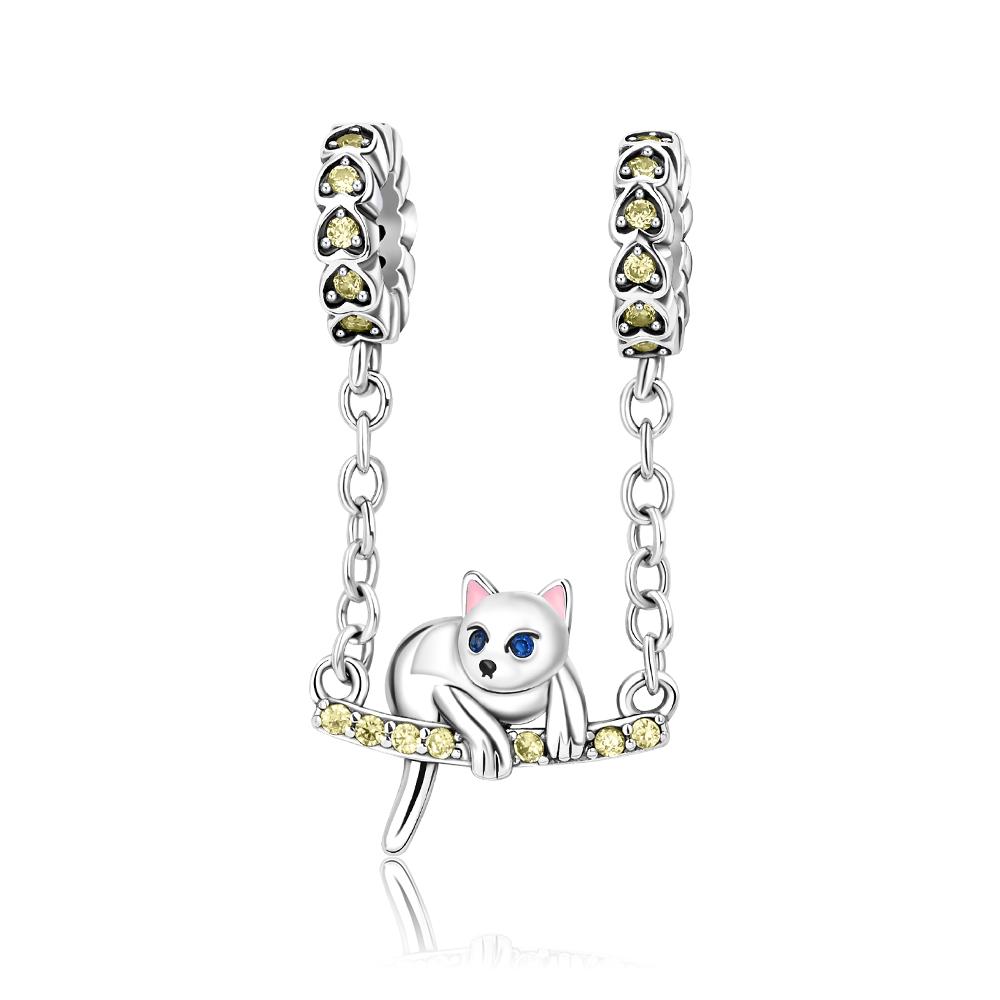 Простой медный шарм-подвеска «Пингвины и кошки и коалы» подходит для оригинального браслета, сделай сам, милый кулон-ожерелье с животным в подарок