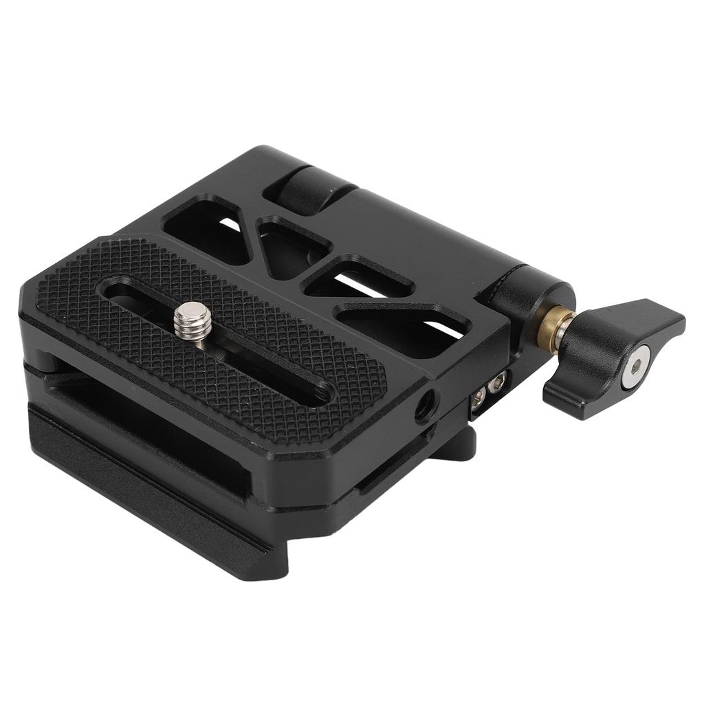 Quick Release Plate 14 and 38 Inch Screw Thread Universal Foldable Mount Adapter for Camera