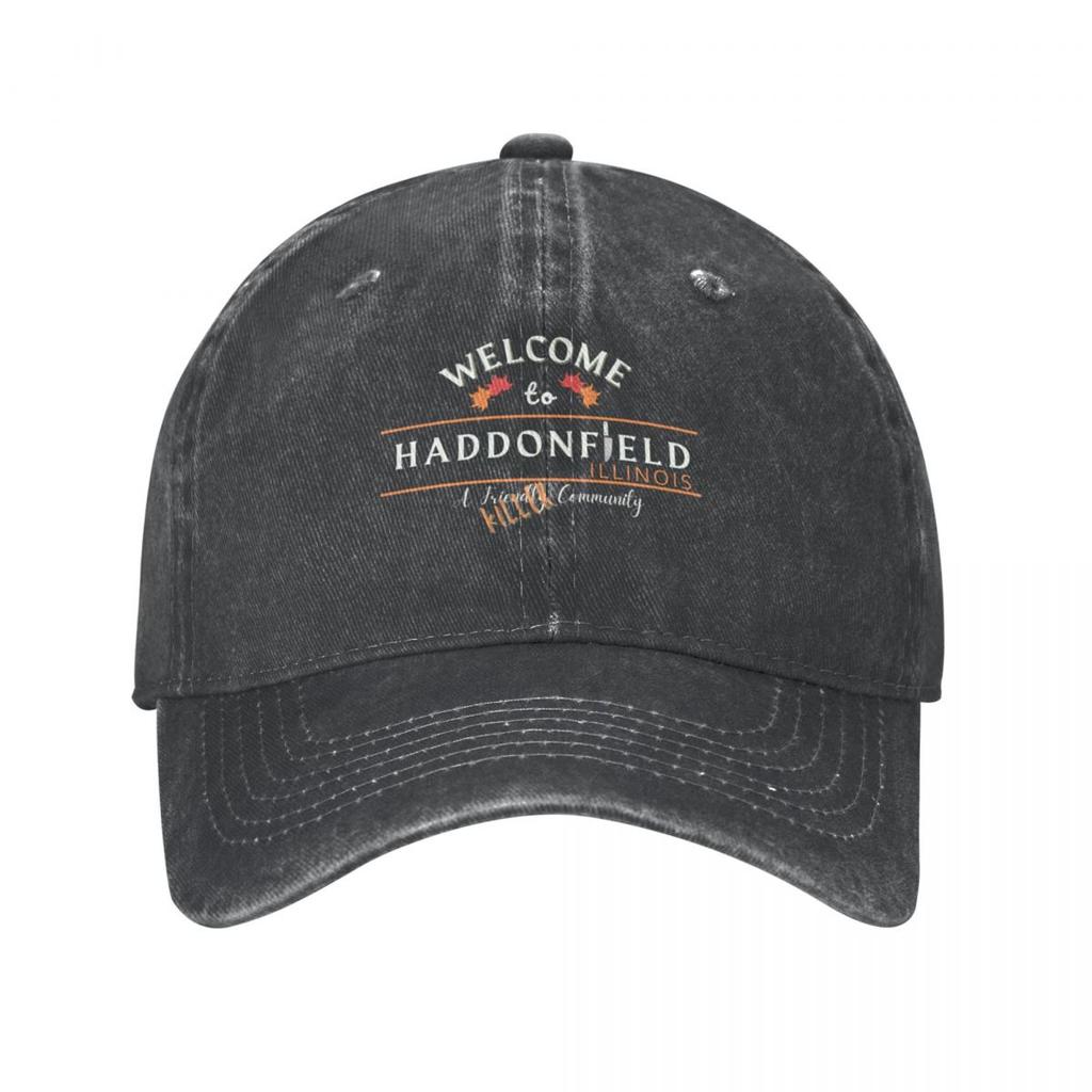 Welcome To Haddonfield Halloween Horror Michael Myers Cap Cowboy Hat Mountaineering Cap for Men Women's