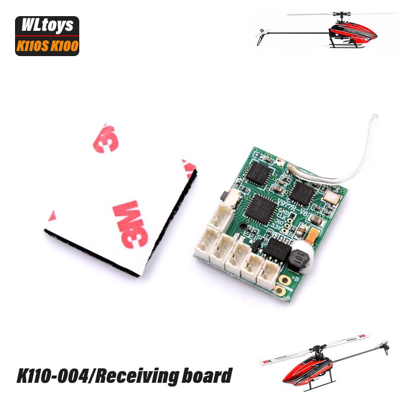 Wltoys XK K110S K110 V977 RC Helicopter Accessories Brushless Motor Blade Gear ESC Receiver Main Gear Blades Shaft Servo