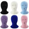 Winter Climbing Three-Hole Woolen Balaclava - Full Face Windproof Mask for Outdoor Cycling