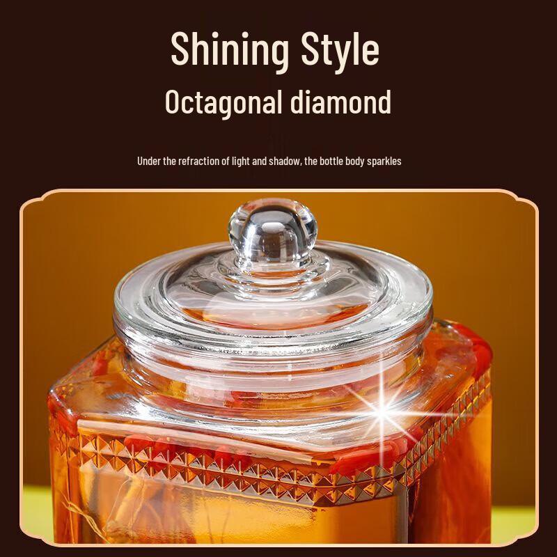 Утолщенная стеклянная банка для домашнего пивоварения