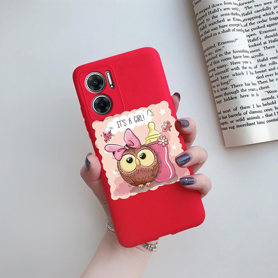 Чехол для Xiaomi Redmi 10 11 Prime Plus 5G 2022 Модный Защитный Чехол с Рисунком Сердца на Задней Панели для Xiaomi Redmi Note 11E Note11E Чехлы