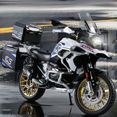 Модель Мотоцикла R 1250 GS Adventure Масштаб 1/10 Сплав Модель Мотоцикла из Сплава для Детей Игрушка Коллекция Декор для Дома