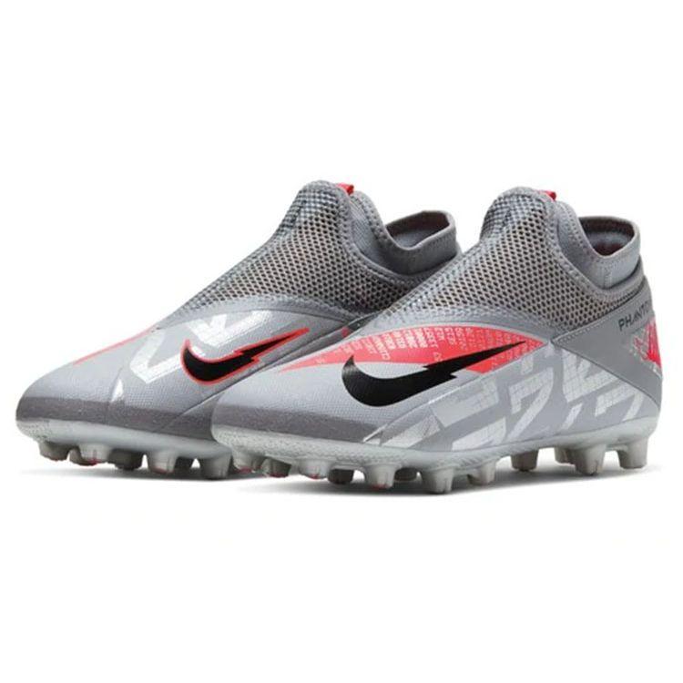 Nike Phantom Vsn 2 Academy Df Mg Football Shoes Men Football Shoes Gray Black CD4157-906