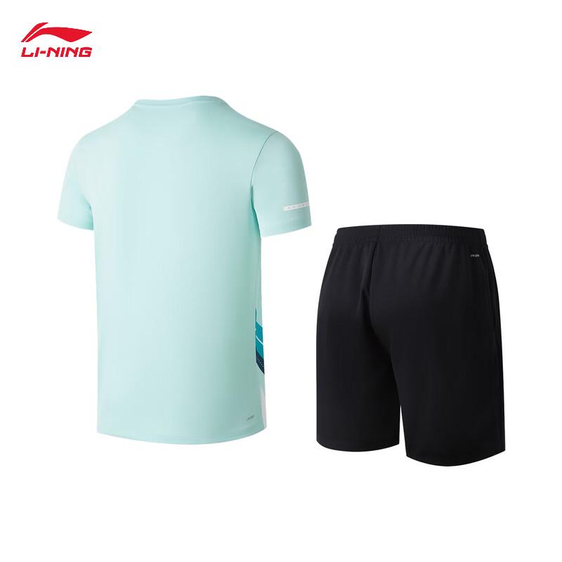 Li-Ning Бадминтонный клуб Унисекс Быстросохнущий Комплект для соревнований
