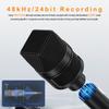 COMICA Revo S Cardioid Wireless Interview Microphone for Smartphone 48kHz/24bit Noise Reduction Outdoor Interview Microphone