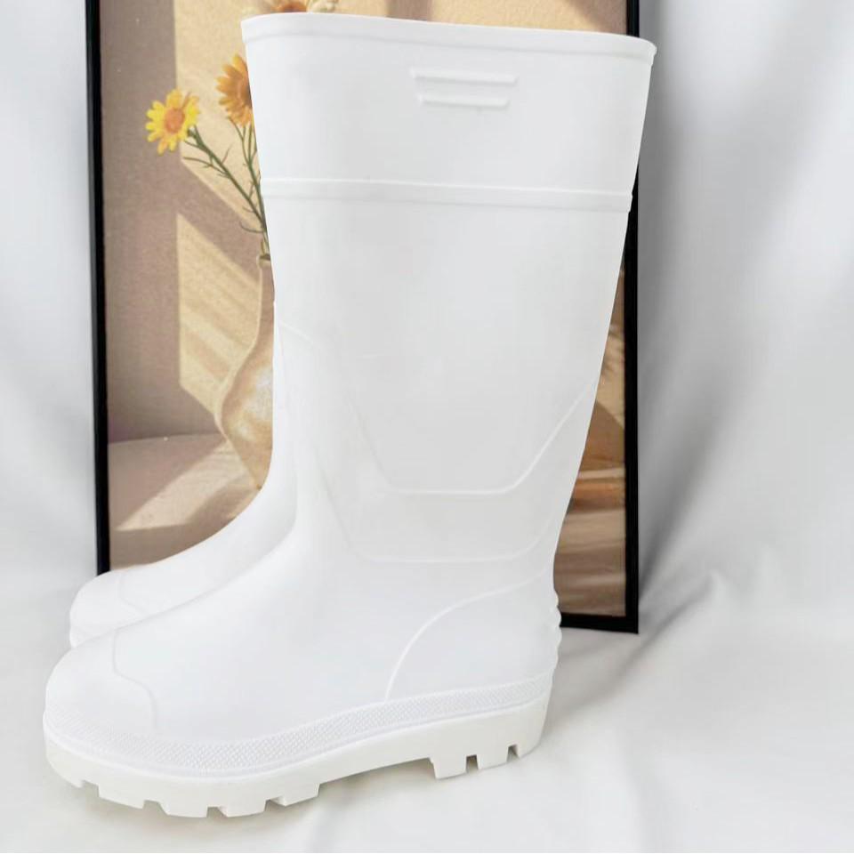 Мужские водонепроницаемые полусапоги, на флисовой подкладке, нескользящие, прочные резиновые ботинки.