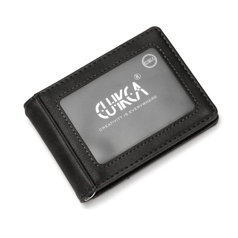 Многофункциональный мужской кошелек, держатель для карт с RFID-защитой, противокражный, с несколькими отделениями, зажим для денег USD, кошельки для карт