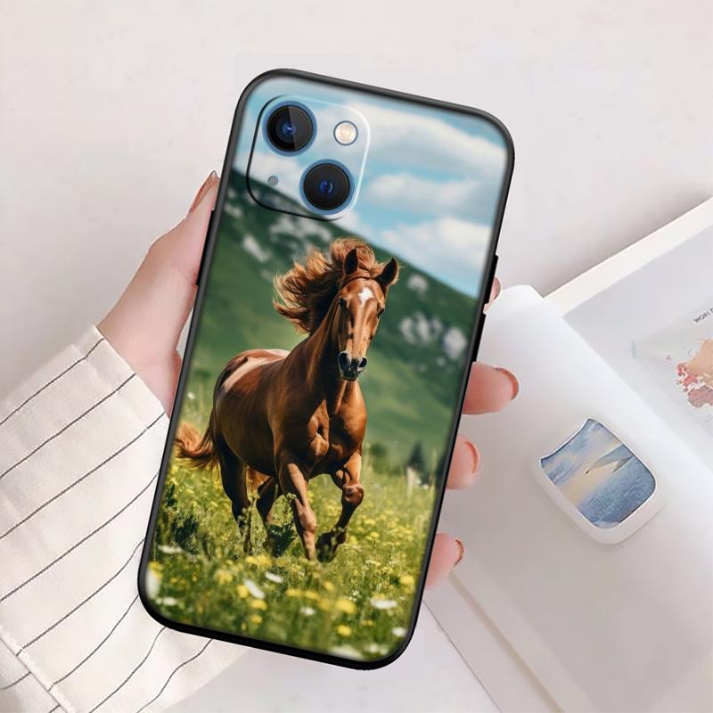 Изящный чехол для телефона с изображением лошади для Motorola Moto Edge 60 60s 70 G86 G56 G54 E14 G04S G45 G54 G64 S30 S50 X30 X40 X50 Ultra Pro Power