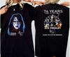 Футболка KISS Ace Frehley, Memories 1951-2025 Футболка с автографом Унисекс Футболка