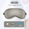 Двусторонняя шелковая маска для глаз для мужчин и женщин: Блокировка света, горячие/холодные компрессы для сна и релаксации