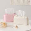 INS Wind Simple Car Tissue Box Indoor Home Сумка для хранения салфеток Детские подгузники Портативные влажные салфетки на шнурке