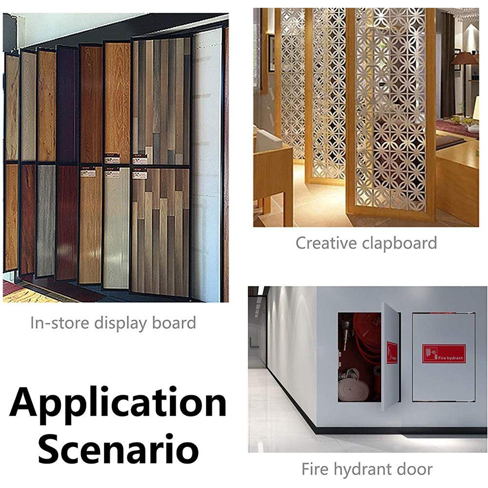 Stainless Steel Cupboard 360 Degree Rotation Door Pivot Hinges Up and Down Cabinet Revolving Shaft