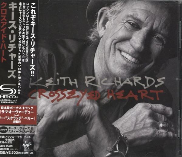 CD KEITH RICHARDS Crosseyed Heart UICY15429 VIRGIN EMI 2015 Япония Obi Рок