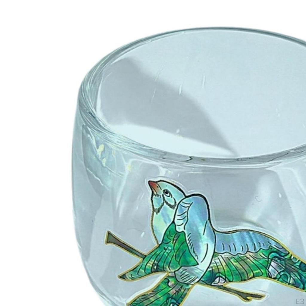 Стеклянная чашка 100 мл Ручная работа Кружка для кофе Чашка для чая Мастер Кунг-фу для латте Взрослые Мужчины Женщины Чайная церемония