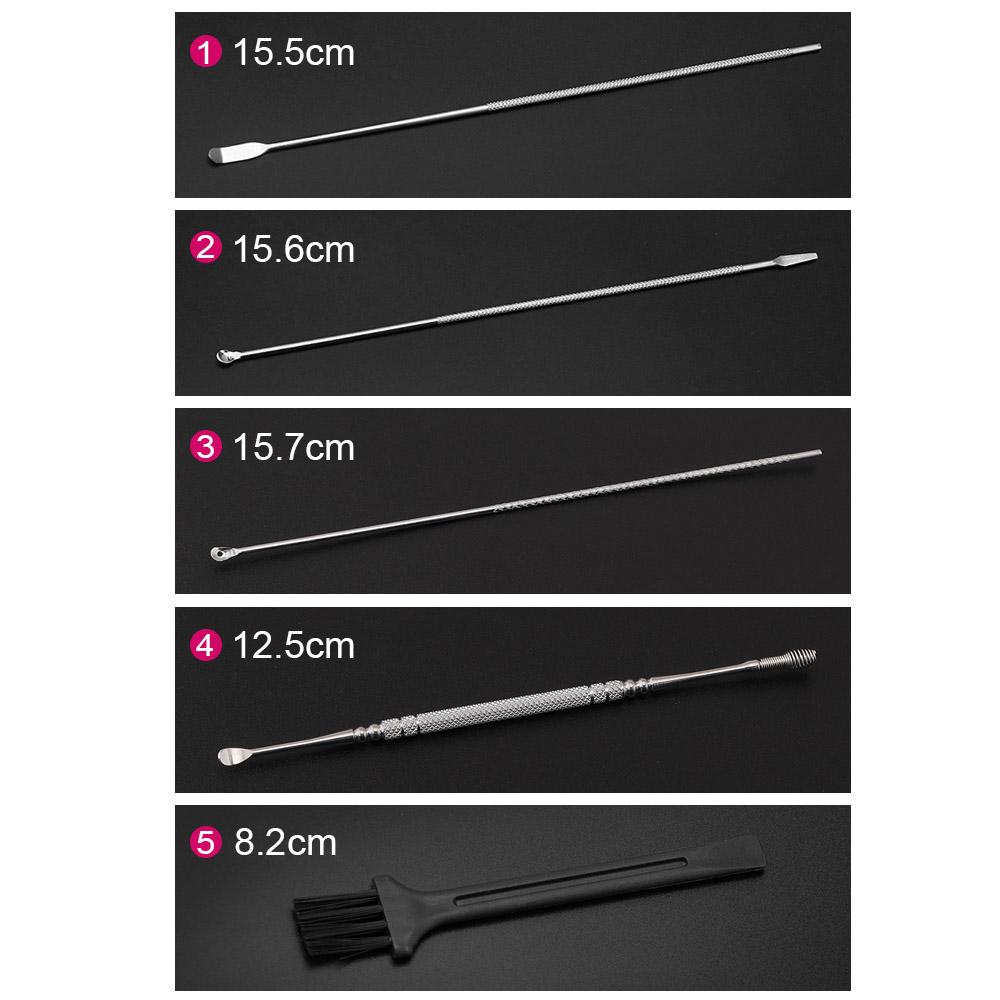 23 шт., набор для удаления ушной серы, набор для удаления ушной серы, ложка для удаления ушной серы, инструменты для ухода за ушами для массажа ушей для взрослых