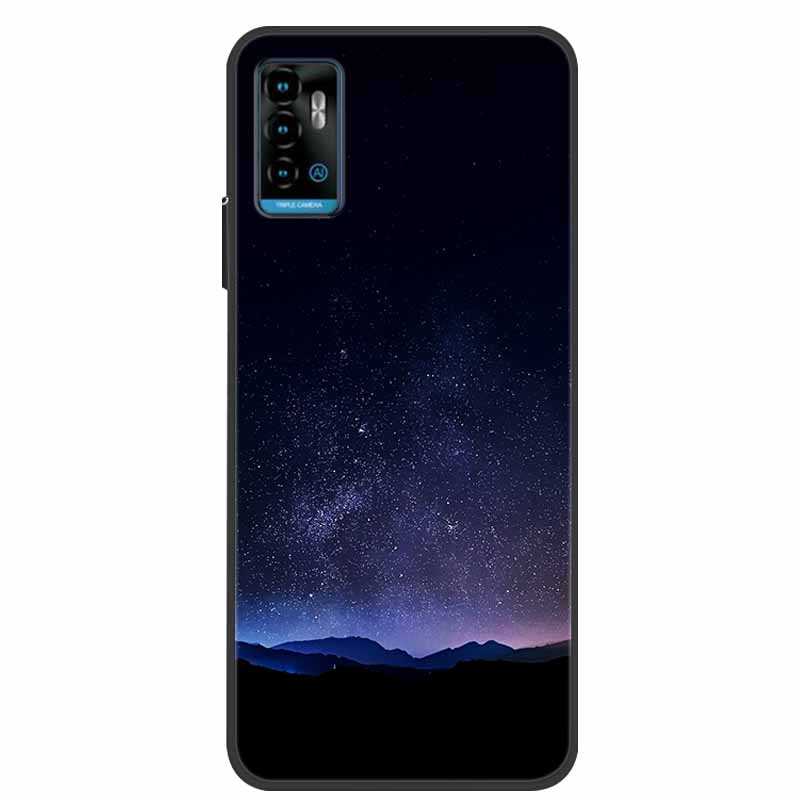 Для ZTE Blade A71 Чехол Силиконовая Задняя Крышка Чехол для Телефона Для ZTE Blade A71 Мягкие Чехлы для ZTE BladeA71 A 71 2021 Защитный Бампер